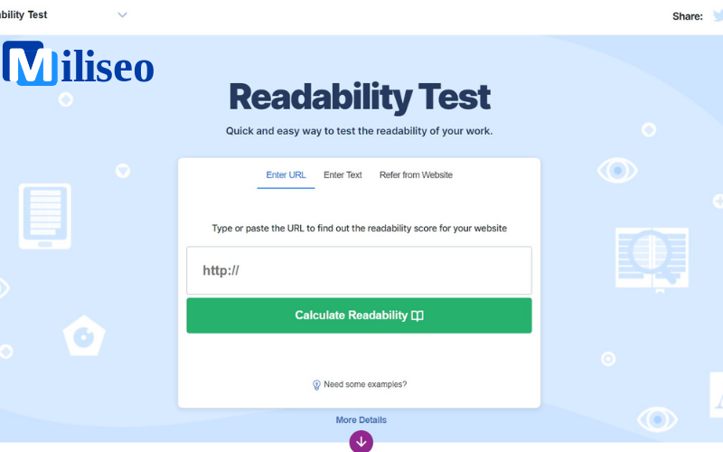 Công cụ WebFX Readability